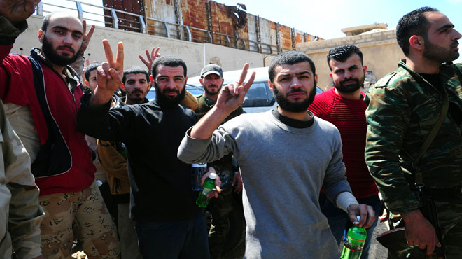 الجيش السوري يعلن تحرير الغوطة الشرقية بشكل كامل