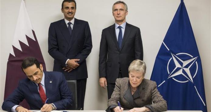 Catar y OTAN firman un pacto de seguridad en Bruselas