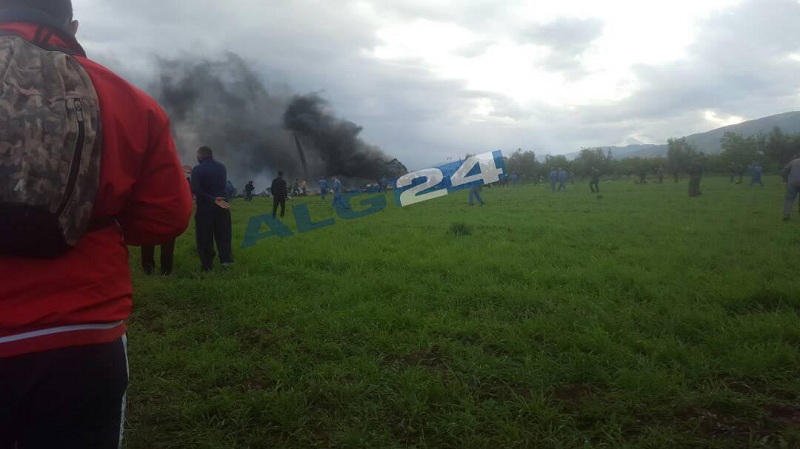 200 Feared Dead as Military Plane Crashes in Algeria