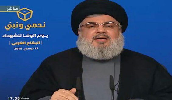 Hezbollah Leader Hails Syrian Army for Preventing US from Attaining Goals in Missile Strike