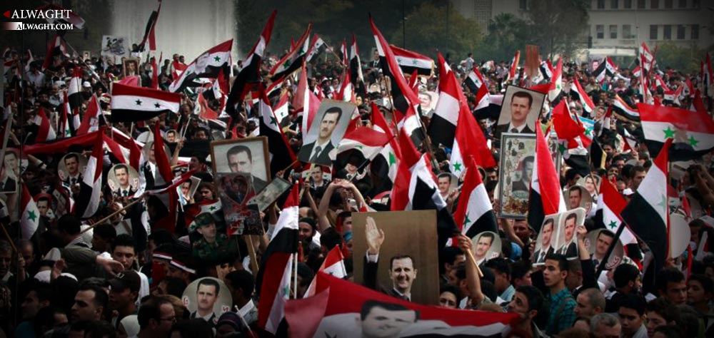 Syrians Hold Pro-Assad Rallies While Slamming US-Led Aggression