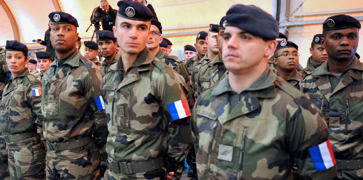 قوات عسكرية فرنسية تتمركز في محافظة الحسكة شمال شرقي سوريا