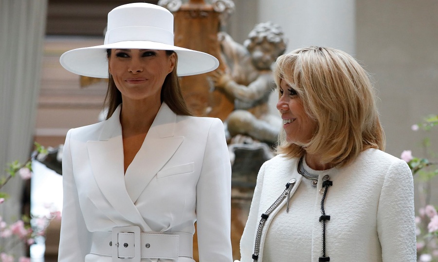 Melania So Constrained That Cannot Open Window at White House: Macron