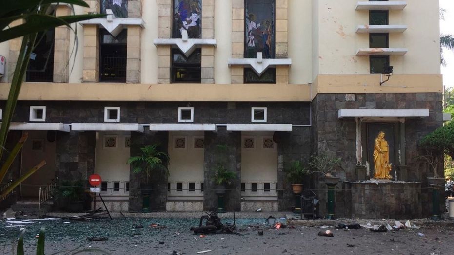Casualties Reported as Suicide Bombers Attack 3 Churches in Indonesia