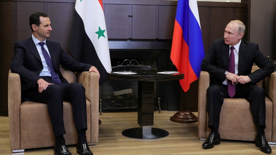 Putin, Assad Hold Talks on Political Settlement in Syria