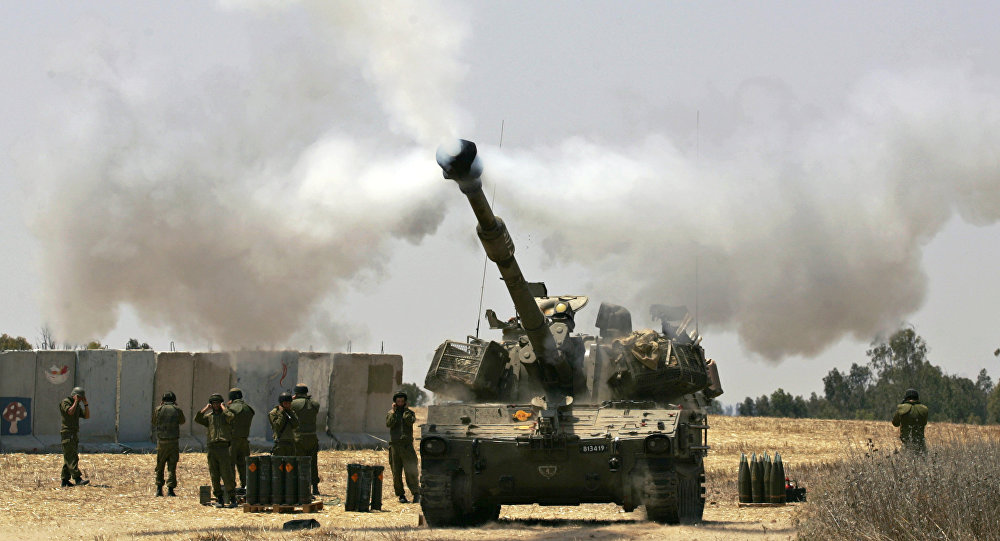Israeli Regime’s Tanks Shell Gaza Strip, Kill Two Palestinians