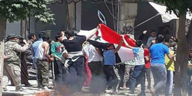 مظاهرات حاشدة في الرقة تطالب بخروج قوات "قسد"