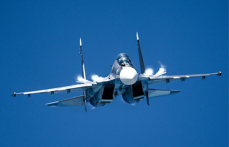 2 Killed as Russian Su-30SM Jet Crashes Over Mediterranean Sea