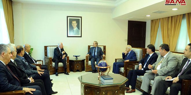 Syria Reiterates Support for Liberation of Palestine
