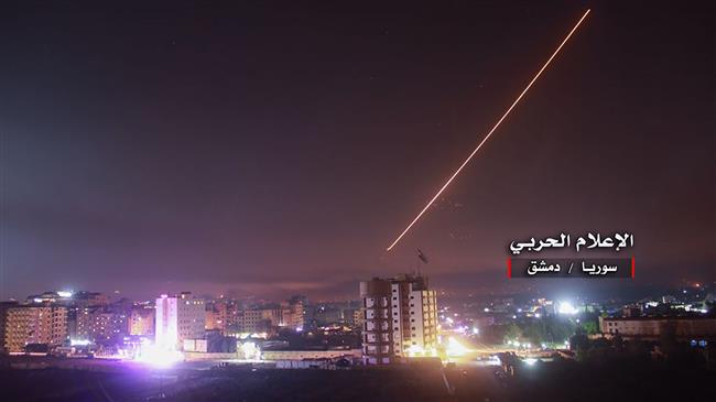 Syrian Forces Intercepted Missiles Fired by Israeli Warplanes
