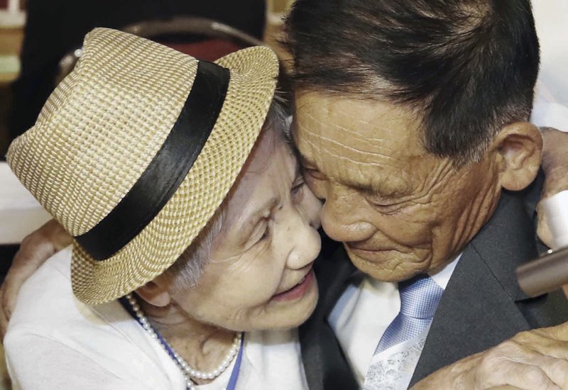 Korean Families Divided Since 1950 Reunite in North Korea
