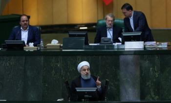 Iranian President Appeared before Parliament to Answer Economic Questions