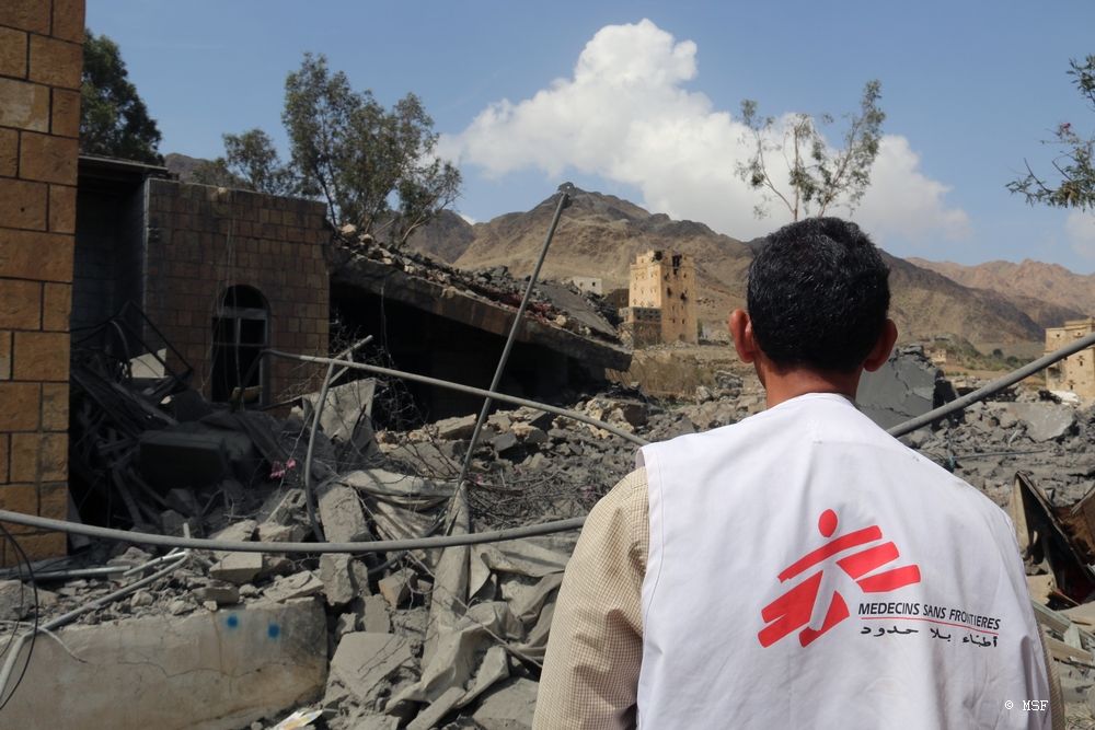 Over 60 Killed after Saudi Warplanes Bombed Yemen Hospital, Market