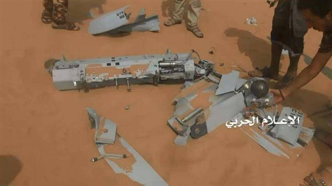 Saudi Spy Drone Downed by Yemeni Forces over Hudaydah