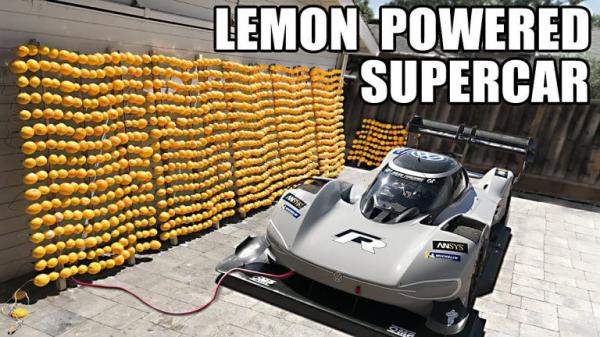 ناسا تطور سيارة سباق تعمل بعصير الليمون