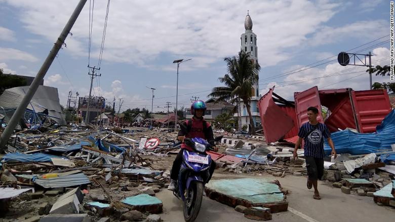 Strong Quakes, Tsunami Kills Dozens in Indonesia’s Sulawesi Island