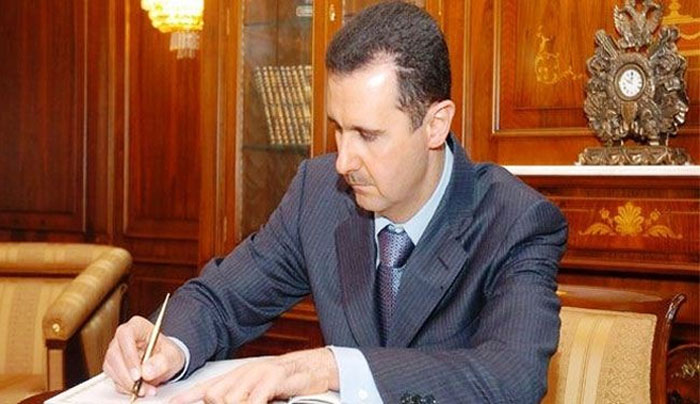 الرئيس الأسد بصدد إصدار مرسوم عفو عام عن المسلحين
