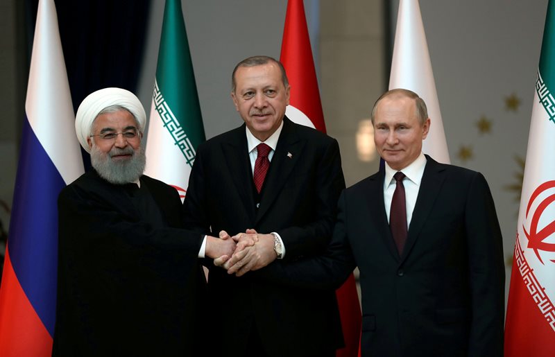 روحاني يستقبل بوتين وأردوغان لبحث مصير إدلب السورية