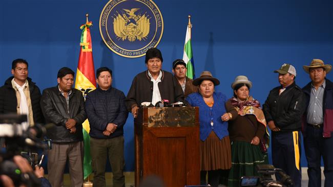 Bolivian President Morales Resigned