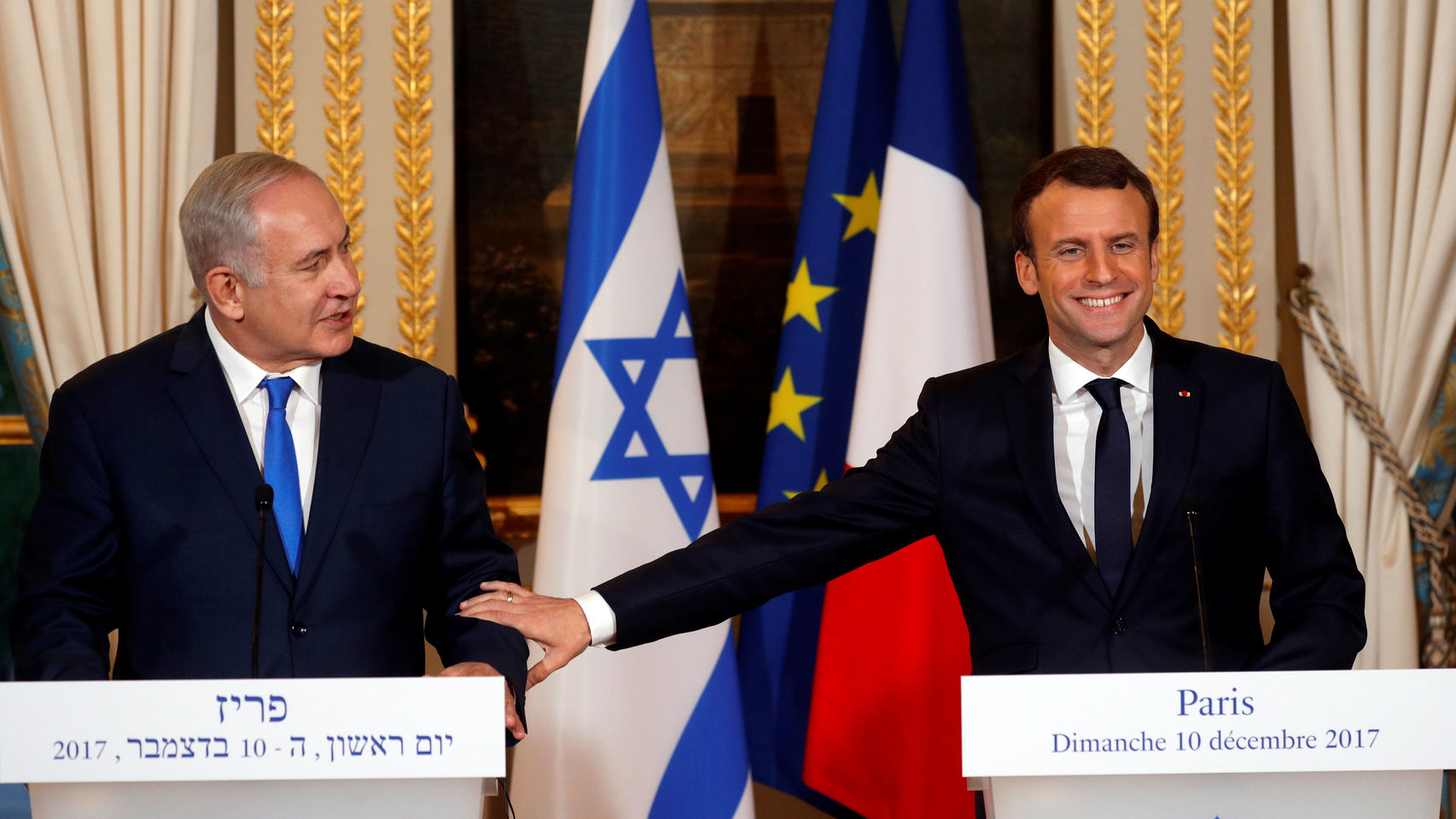 باريس توجّه انتقادات لاذعة لطهران وتمدّ يدها نحو "إسرائيل".. الوقاحة بنكهة فرنسية