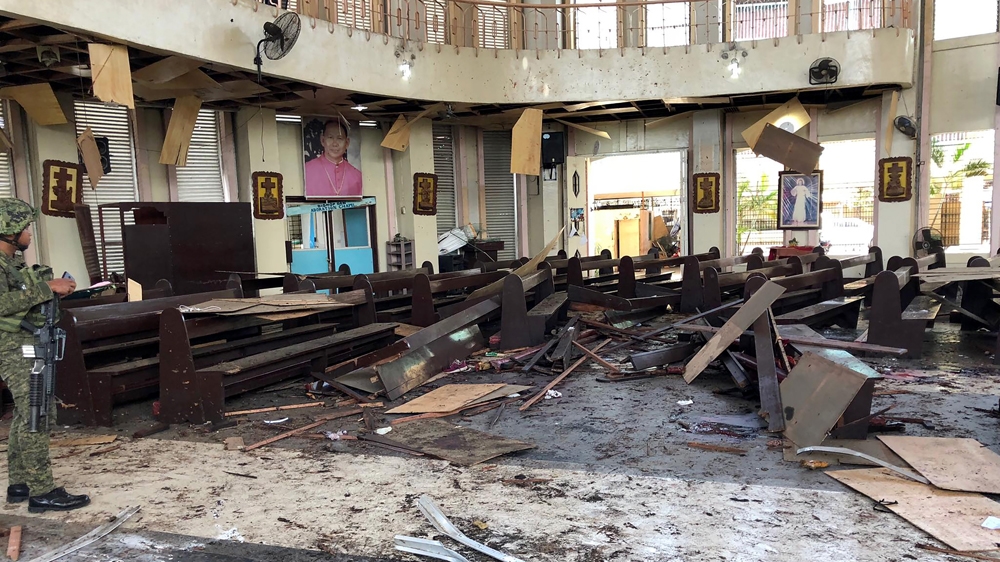 ISIS Claims Philippines Church Bombings