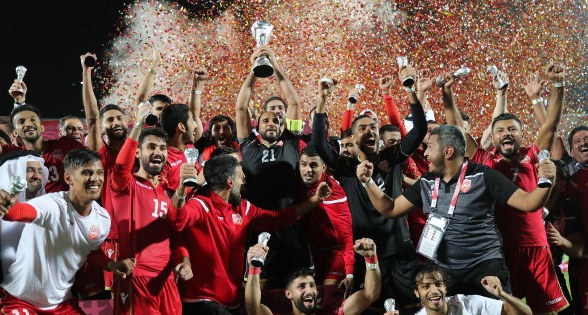 البحرين تتوج بكأس الخليج لكرة القدم