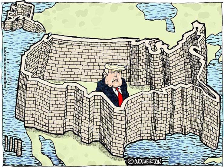 كيف عزل جدار أمريكا الحدودي ترامب سياسياً؟