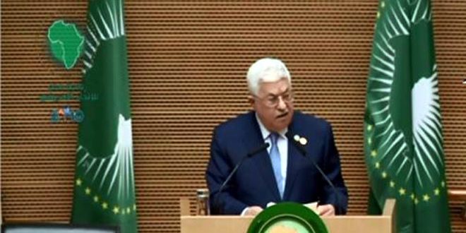 عباس: انحياز واشنطن للاحتلال يشجّعه على انتهاك القانون الدولي