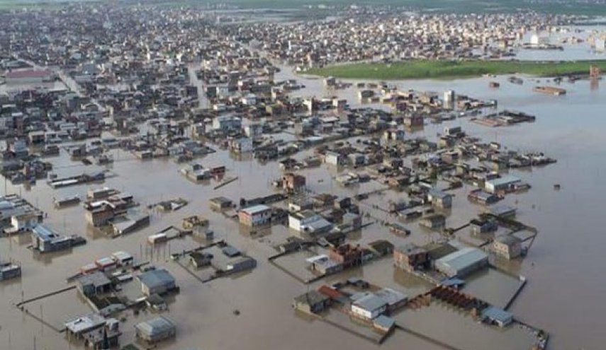 إيران تعلن التعبئة لإغاثة منكوبي السيول في شمال البلاد