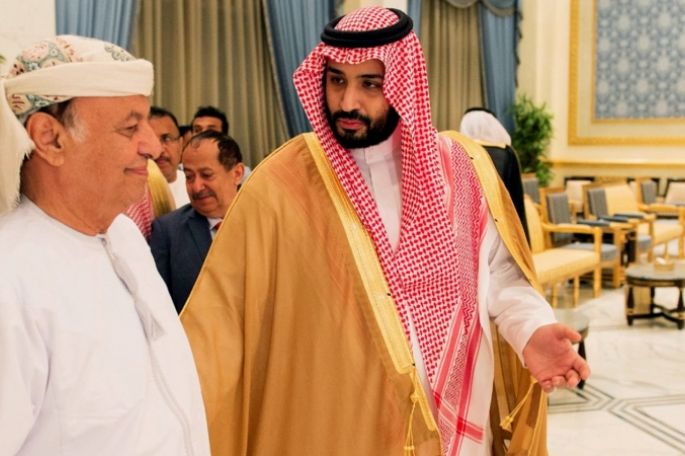 ولي العهد السعودي  يخطط لاعتقال عدد من المسؤولين بحكومة هادي