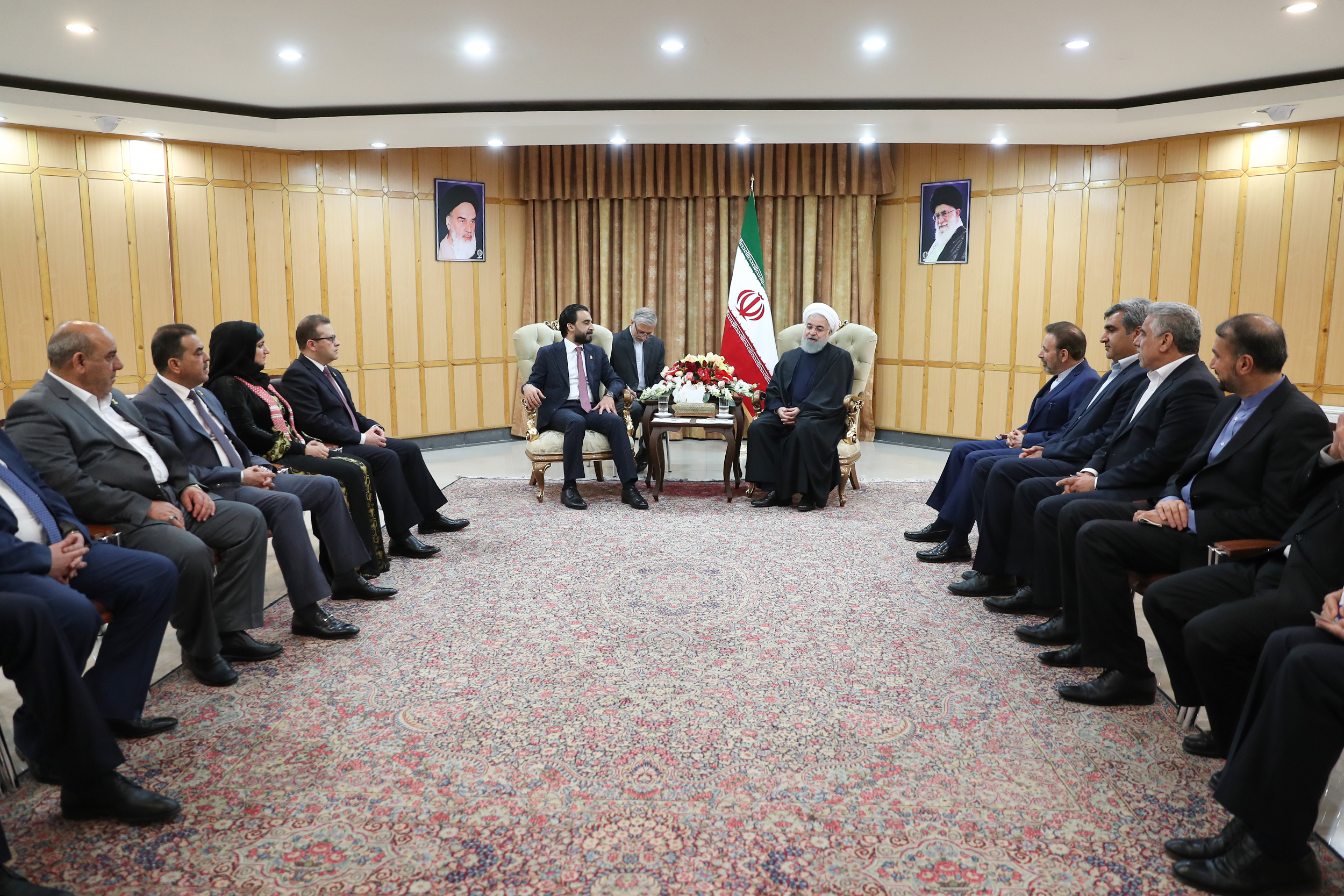 Iran’s President Holds Talks with Iraqi Parliament Speaker