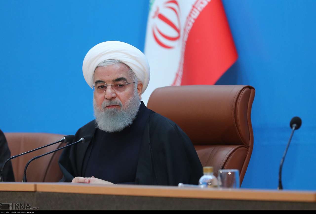 الرئيس الإيراني: واشنطن هي من تسعى إلى التفاوض مع إيران