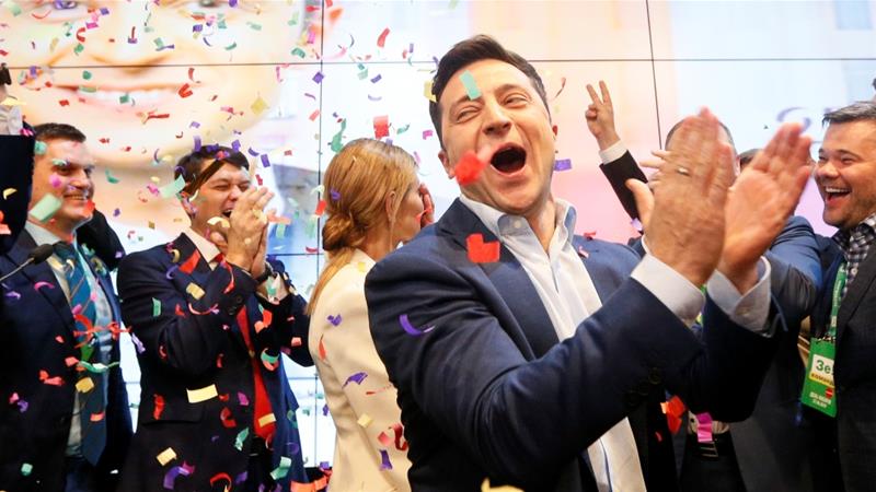 Comedian Wins Ukraine’s Presidential Vote