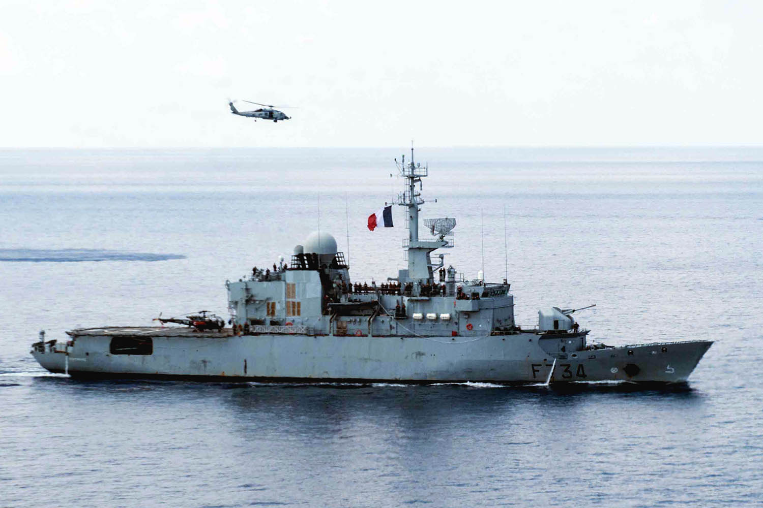 China Warns Intruding French Warship