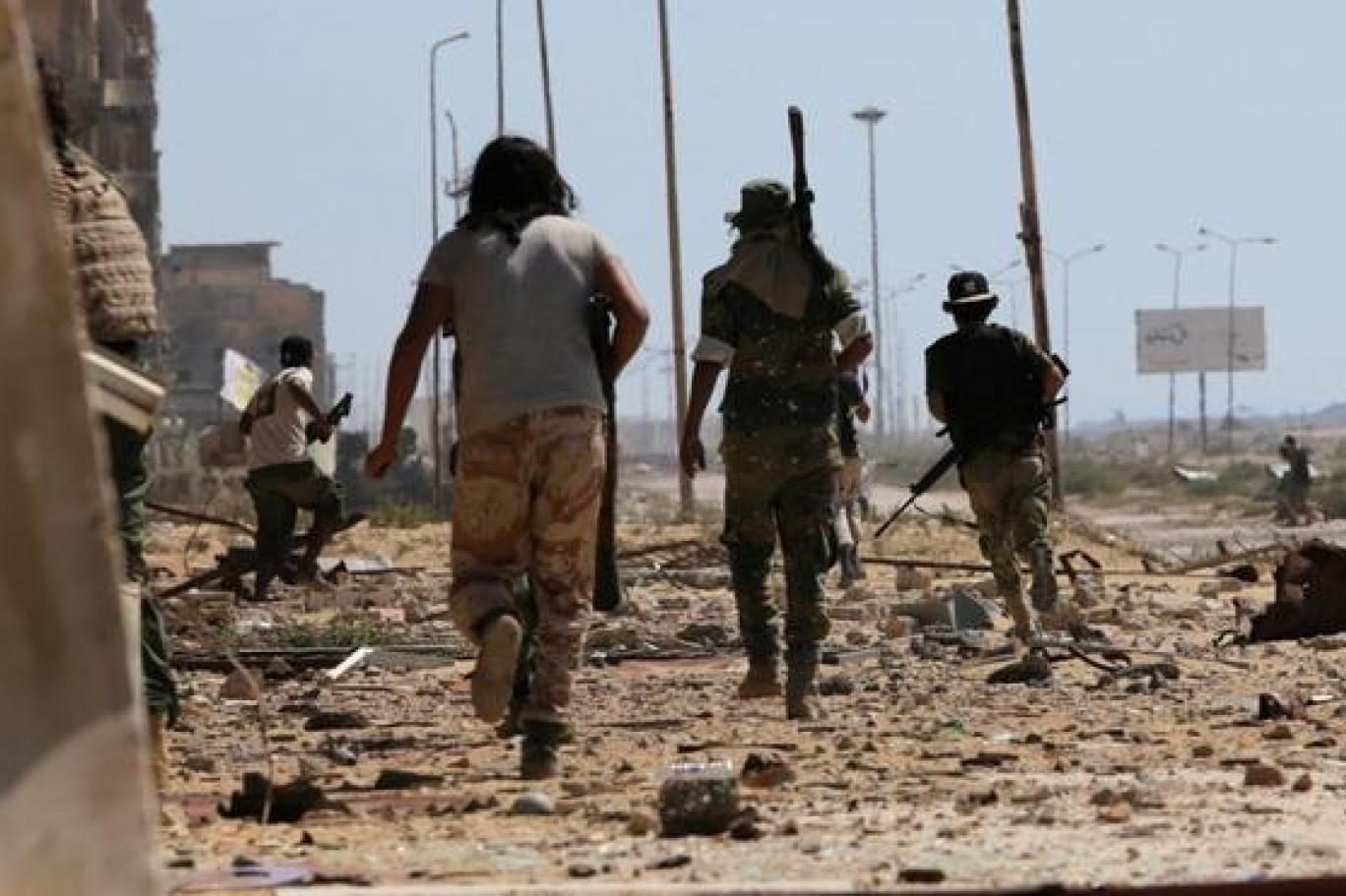 معارك طاحنة في جنوب العاصمة الليبية طرابلس