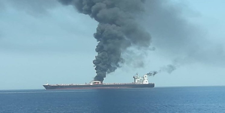 Iran Rescues Crew of Oil Tankers Hit in Sea of Oman
