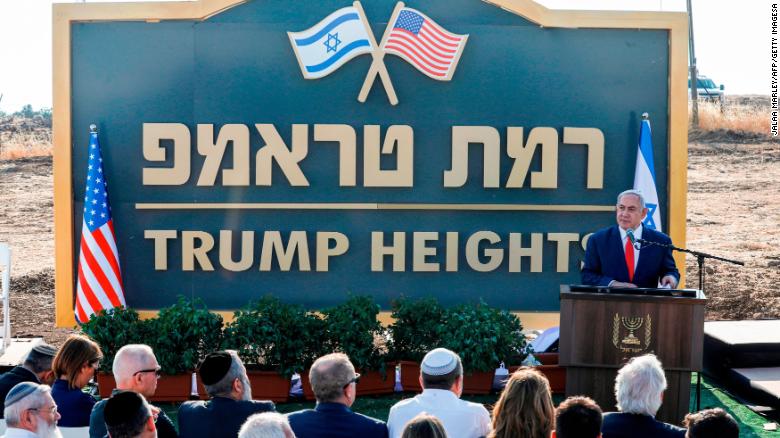 Israel Announces ’Trump Heights’ Settlement in Occupied Golan Heights