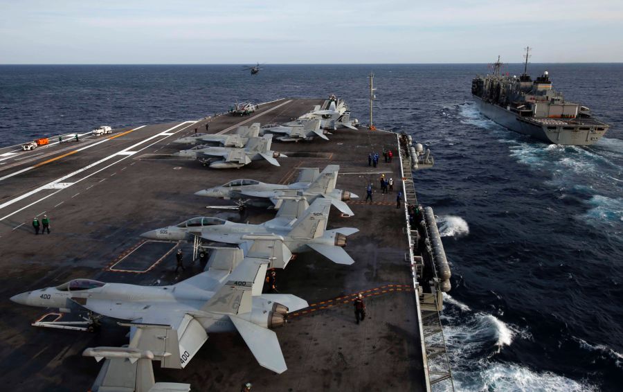 US Aircraft Carrier Stayed out of Persian Gulf amid tensions with Iran