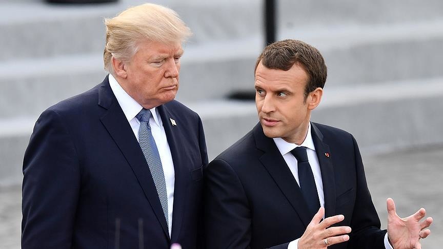 امیدواری رئیس جمهور فرانسه به دیدار ترامپ و روحانی در هفته‌های آتی