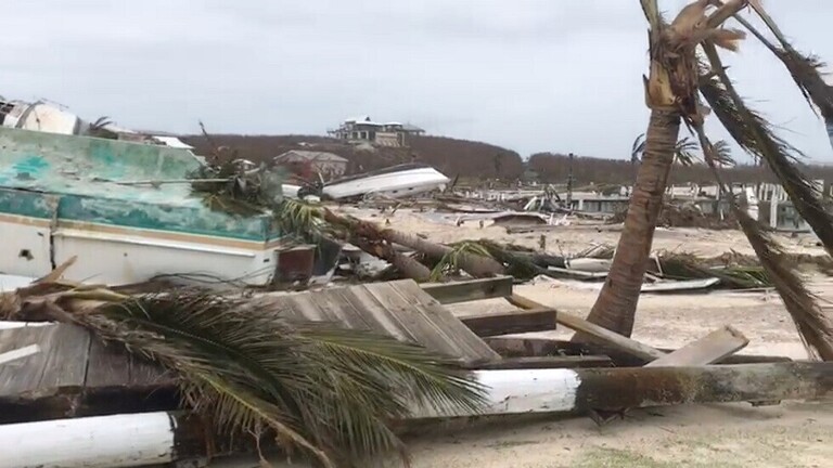 حصيلة قتلى إعصار "دوريان" ترتفع إلى 50 في جزر الباهاماس