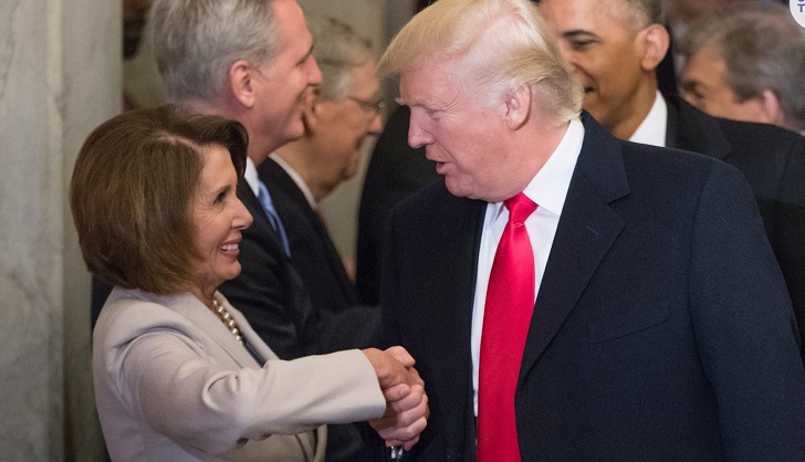 Trump Lashes out at Impeachment, Pelosi Says Public Opinion Shifting in Support of It