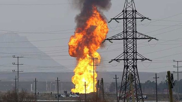 انفجار أنبوب غاز في المثنى.. وعمل إرهابي يستهدف النفط في كردستان