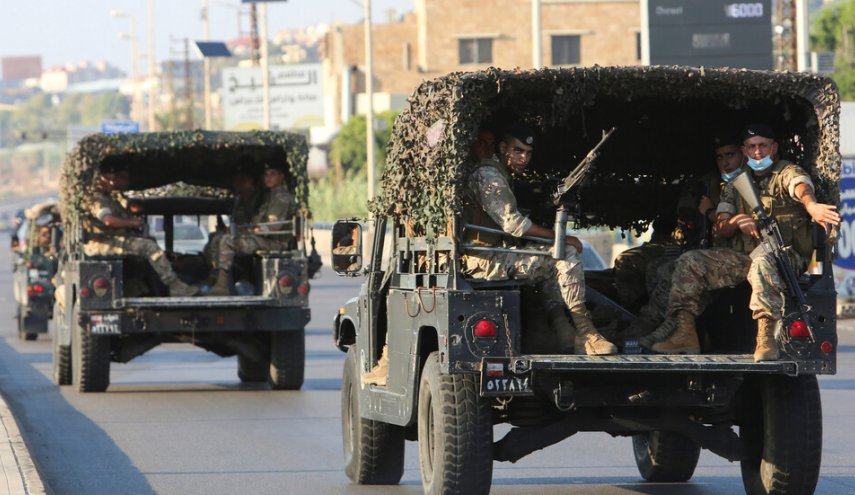 الجيش اللبناني يحذر من مغبة الانجرار وراء محاولات الكيان الصهيوني