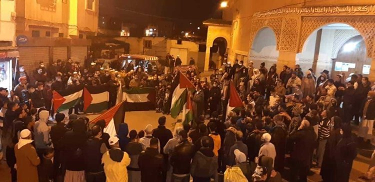 تواصل التحركات ضد التطبيع مستمرة في المغرب