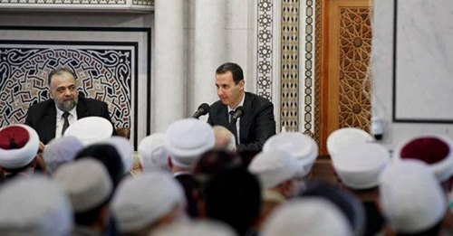 الجيش والدين في وجه الإرهاب والفتنة... الرئيس الأسد يتكلم عن دور المؤسسة الدينية