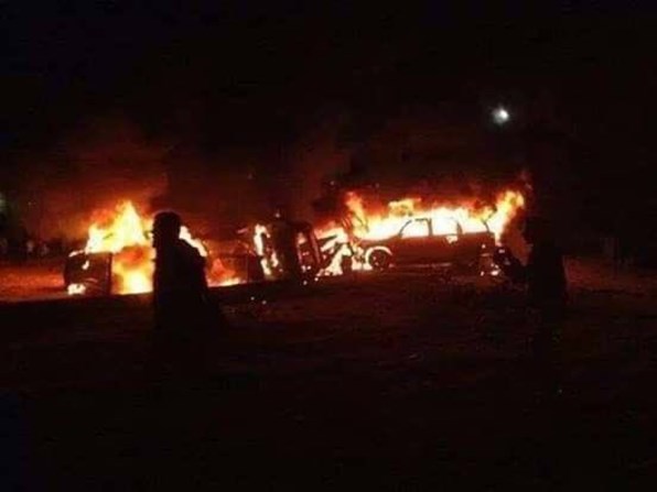 ارتقاء 5 شهداء في غارة جديدة استهدفت قافلة للحشد شمالي بغداد