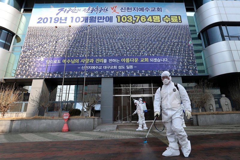 Coronavirus Cases More Than Double in South Korea, Total Now 433