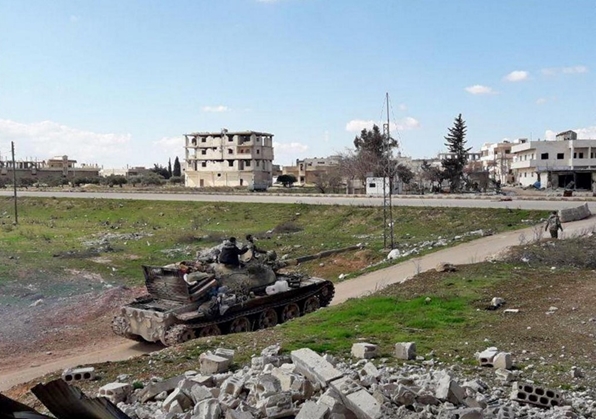 القوات الروسية تنتشر في سراقب واستمرار تقدم الجيش السوري في إدلب