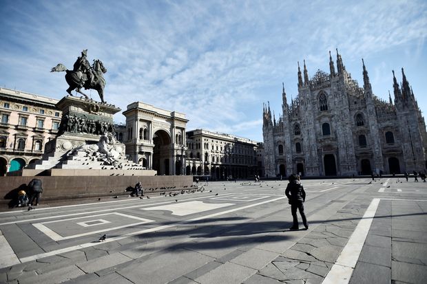 Italy Locks down 5 Regions in North, Quarantines 16mn