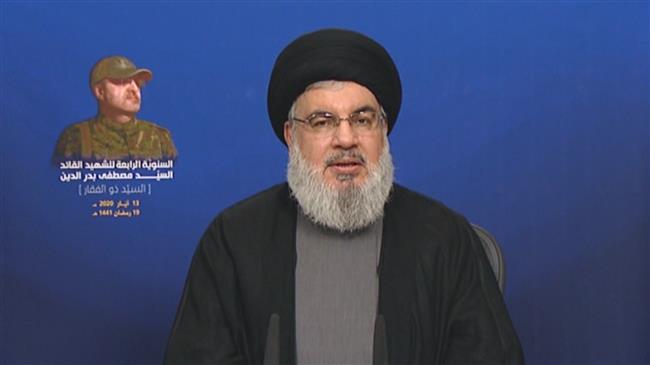 Israeli Regime Considers Syria as Existential Threat: Sayyed Nasrallah